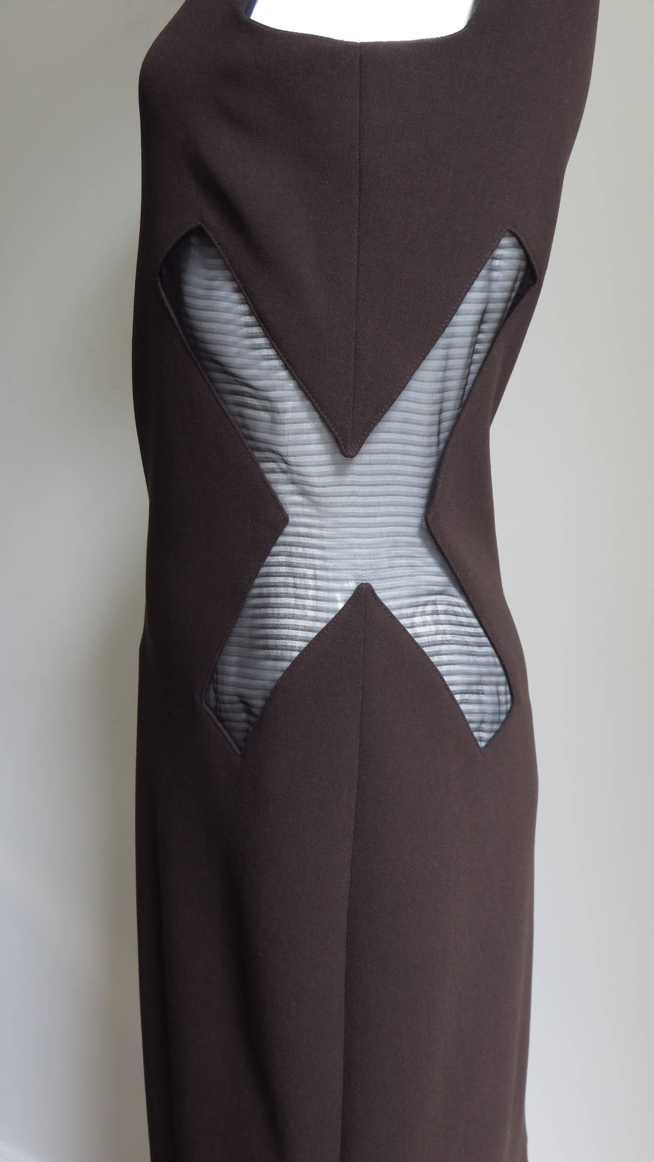 Women's Jean Paul Gaultier Dress with Cut outs For Sale