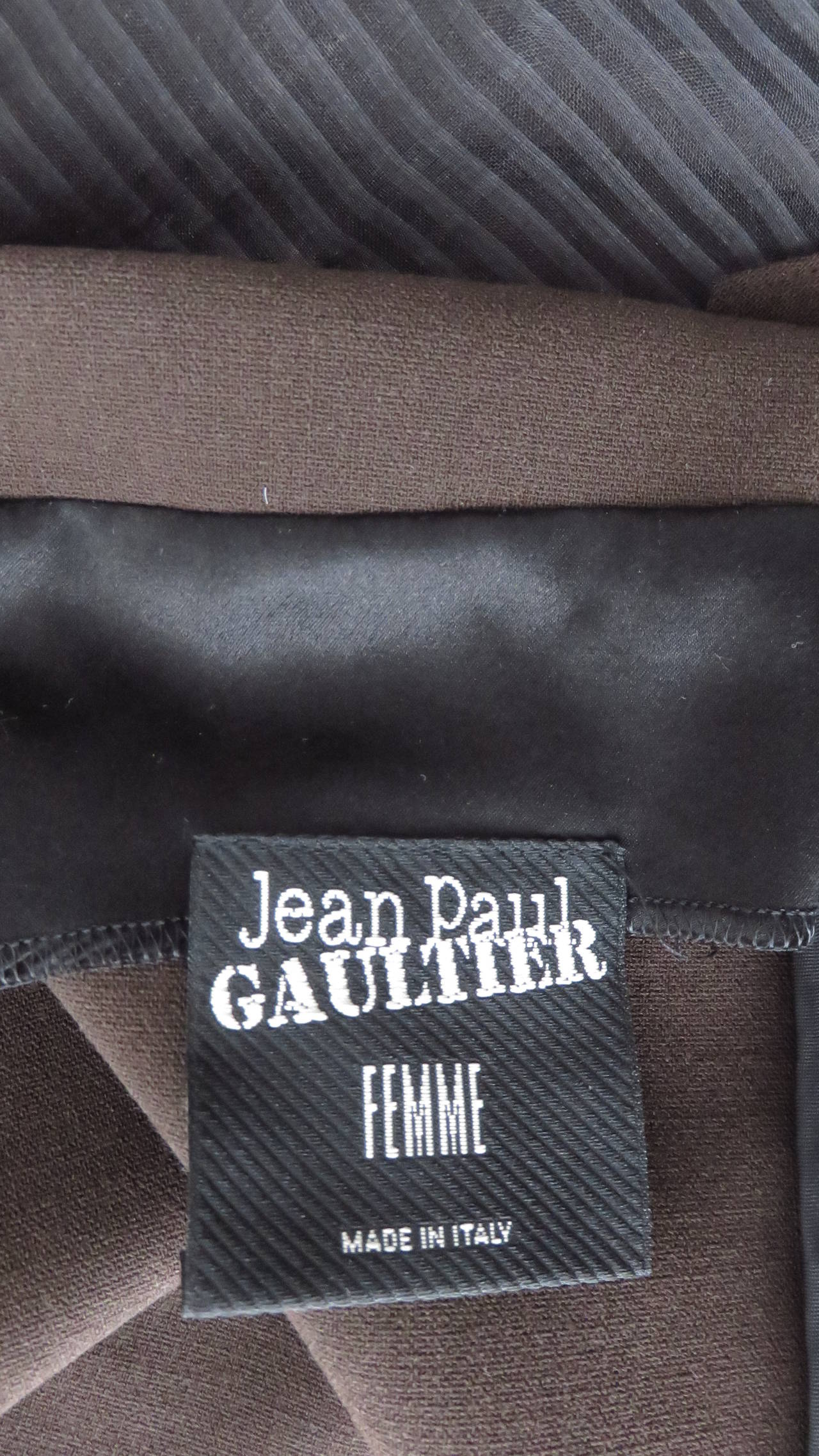 Jean Paul Gaultier Dress with Cut outs For Sale 9