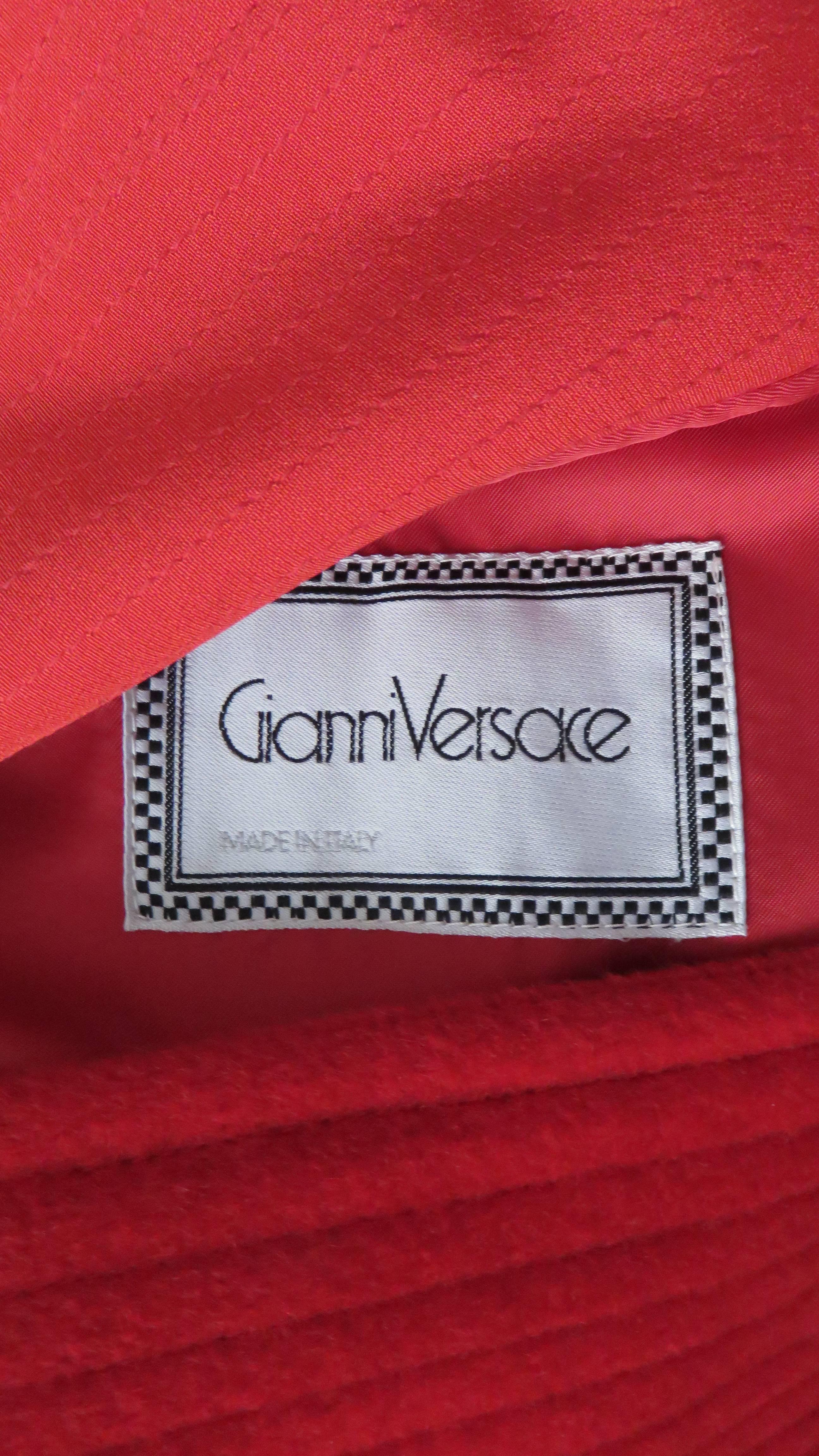 1990s Gianni Versace Belted Wrap Jacket 8