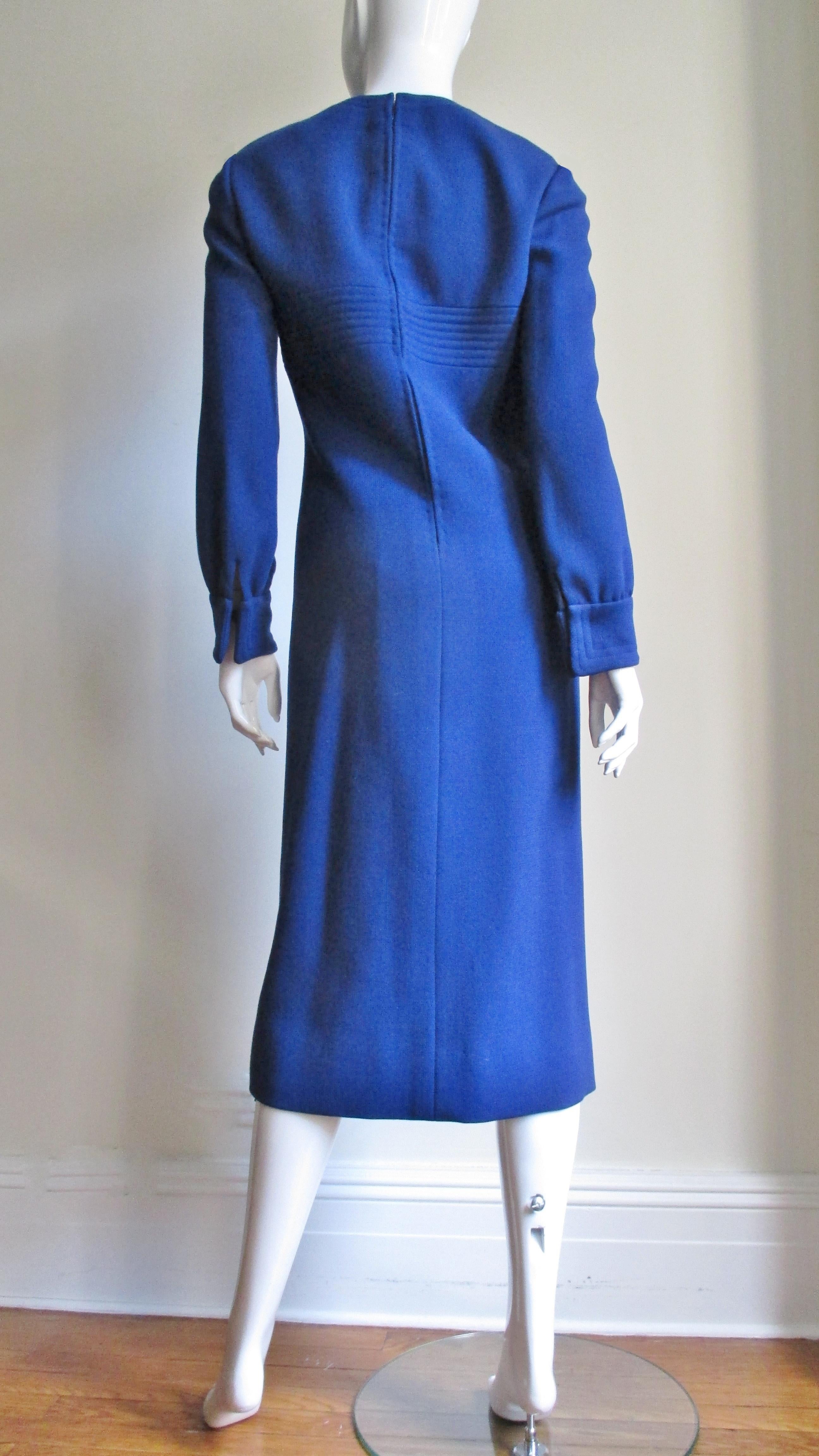 1960's Pierre Cardin Dress with Trapunto Embroidery 7