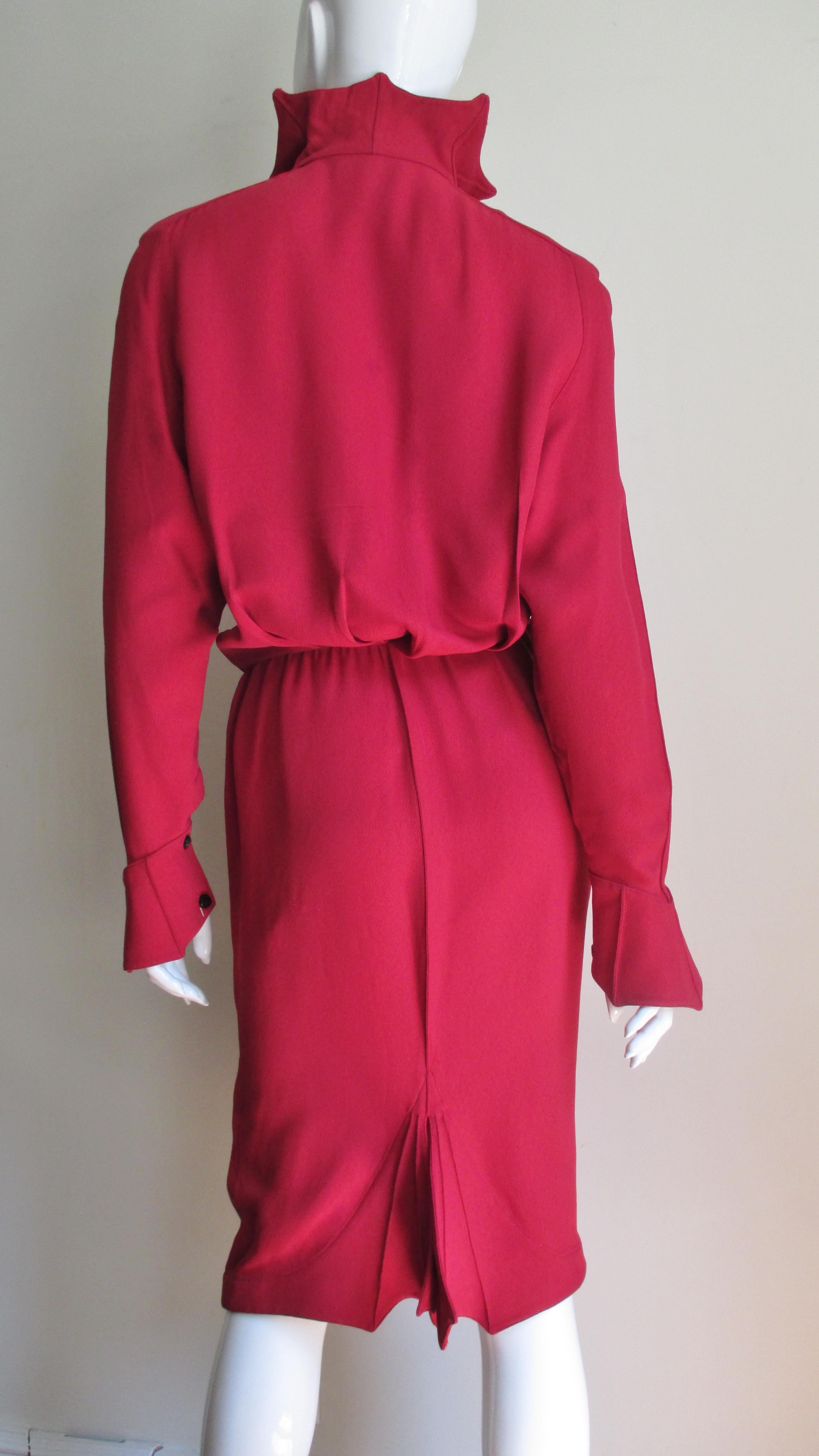 Thierry Mugler Dress 1980s For Sale at 1stDibs | thierry mugler dresses