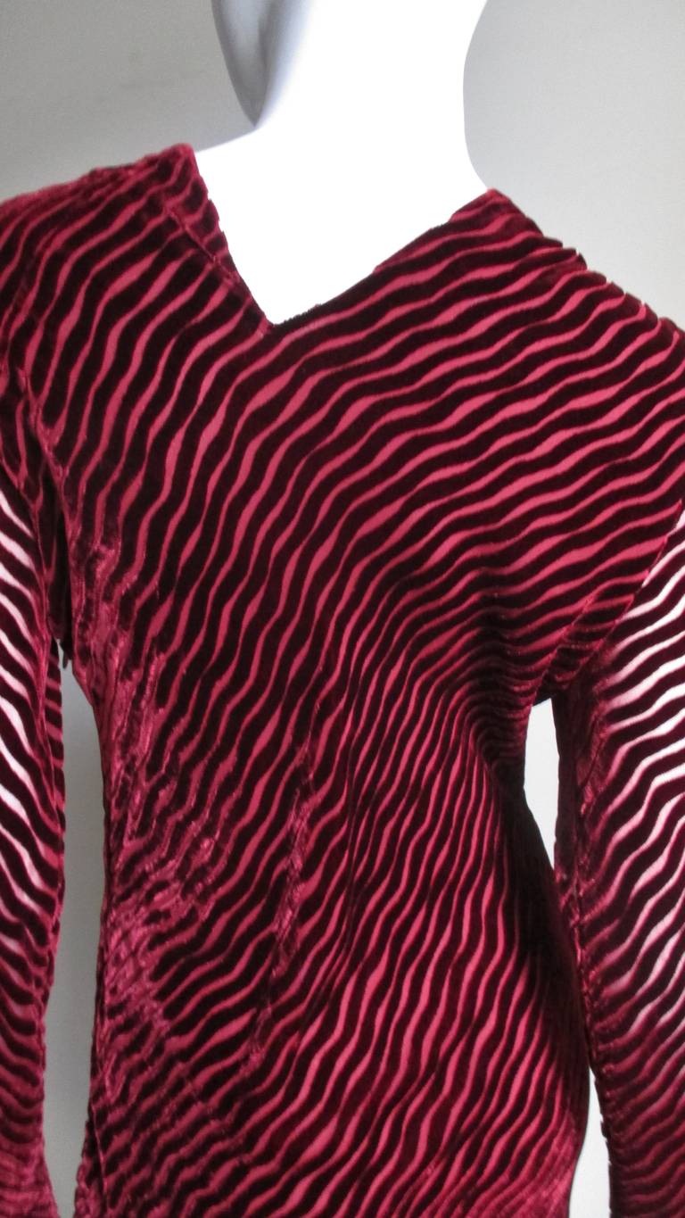 Karl Lagerfeld Asymmetric Silk Dress 3