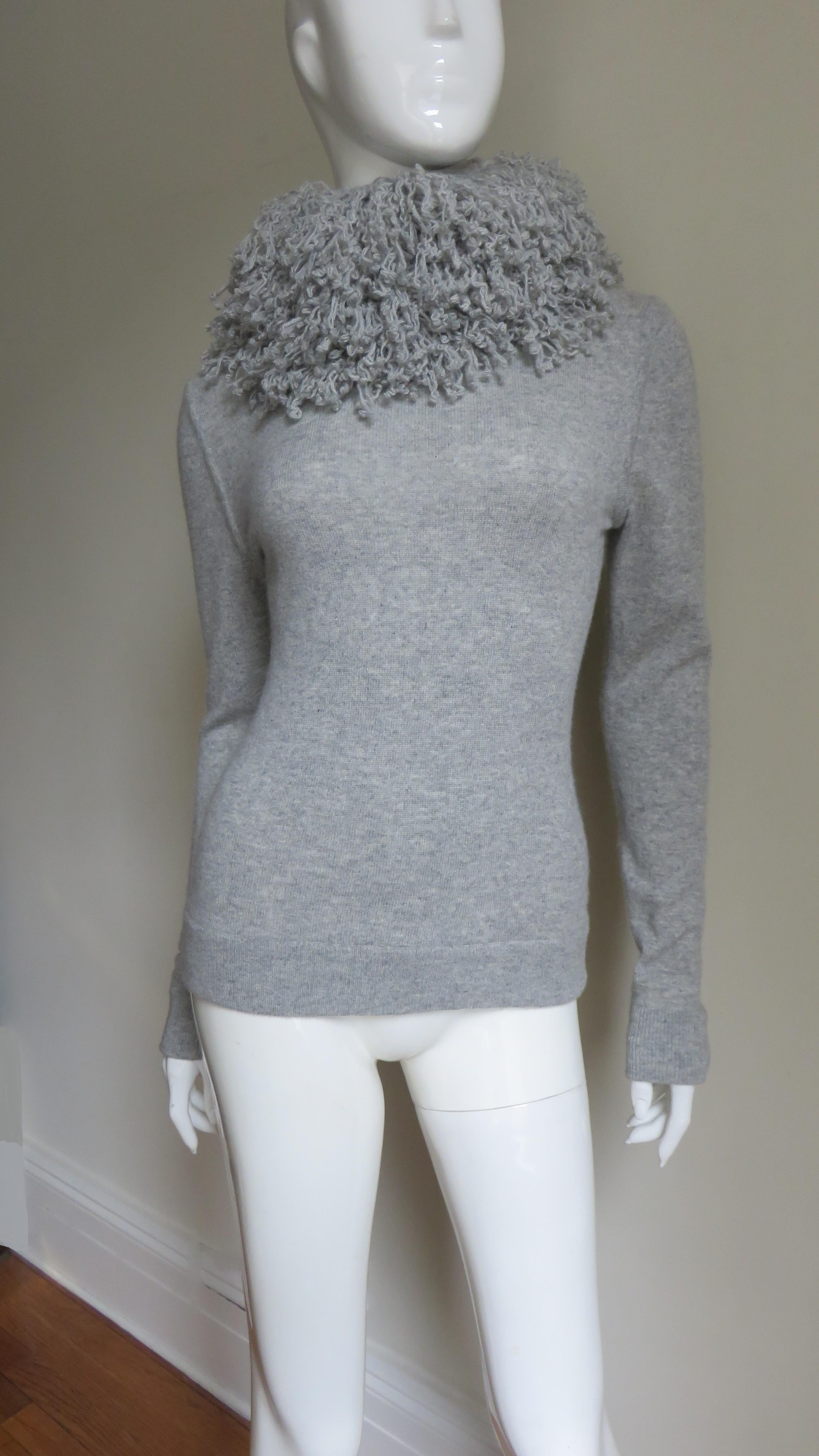 Laura Biagiotti New Cashmere Sweater 1990s For Sale 2