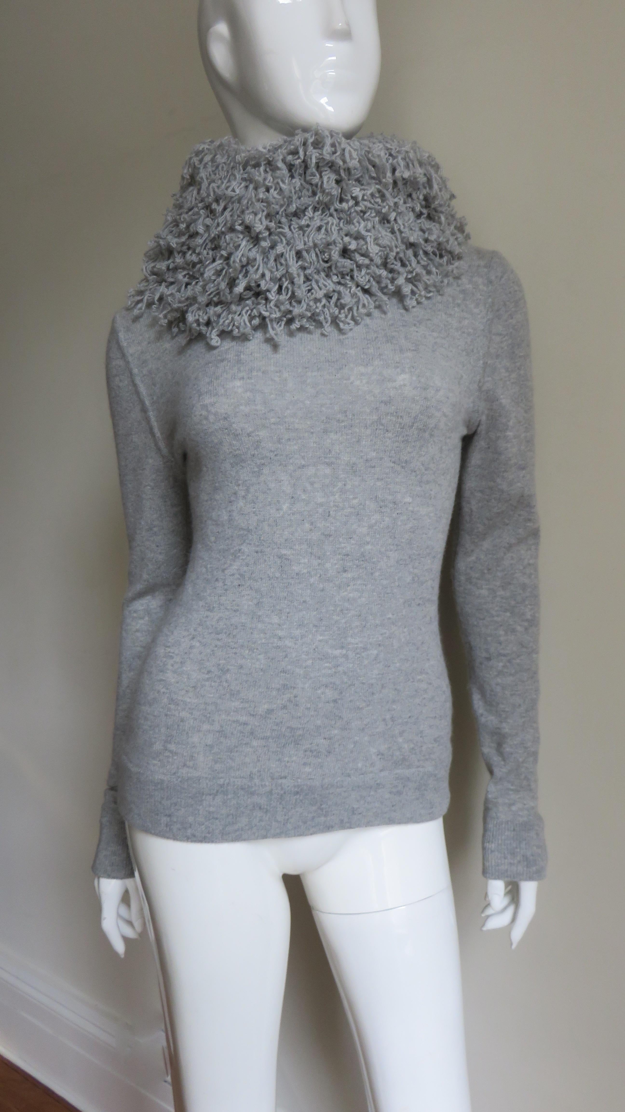 Laura Biagiotti New Cashmere Sweater 1990s For Sale 1