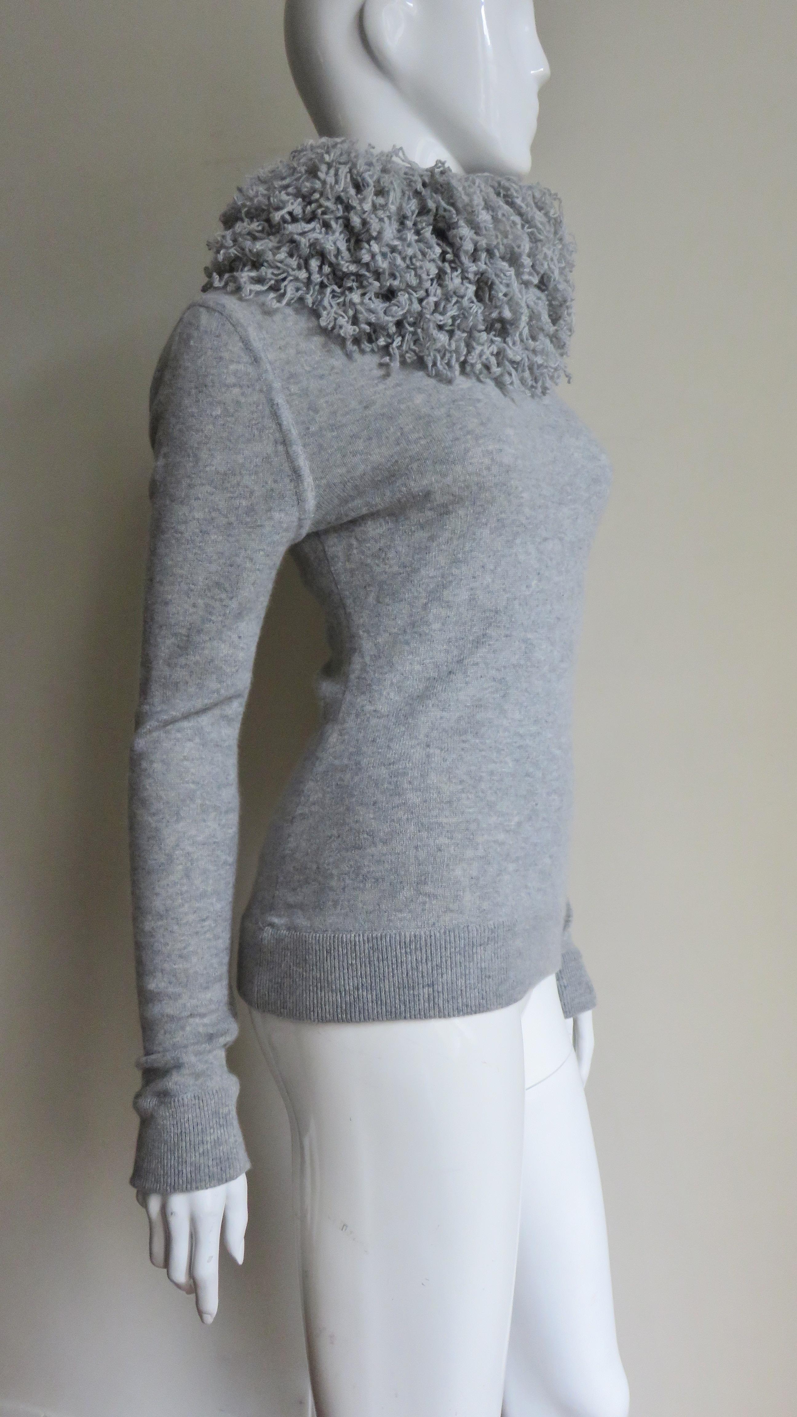 Laura Biagiotti New Cashmere Sweater 1990s For Sale 4