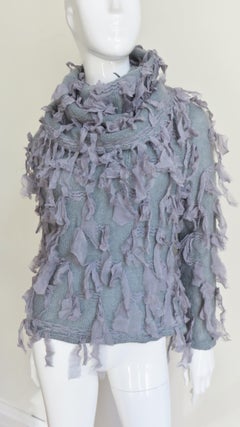 John Galliano for Christian Dior Boutique Applique Sweater 1990s