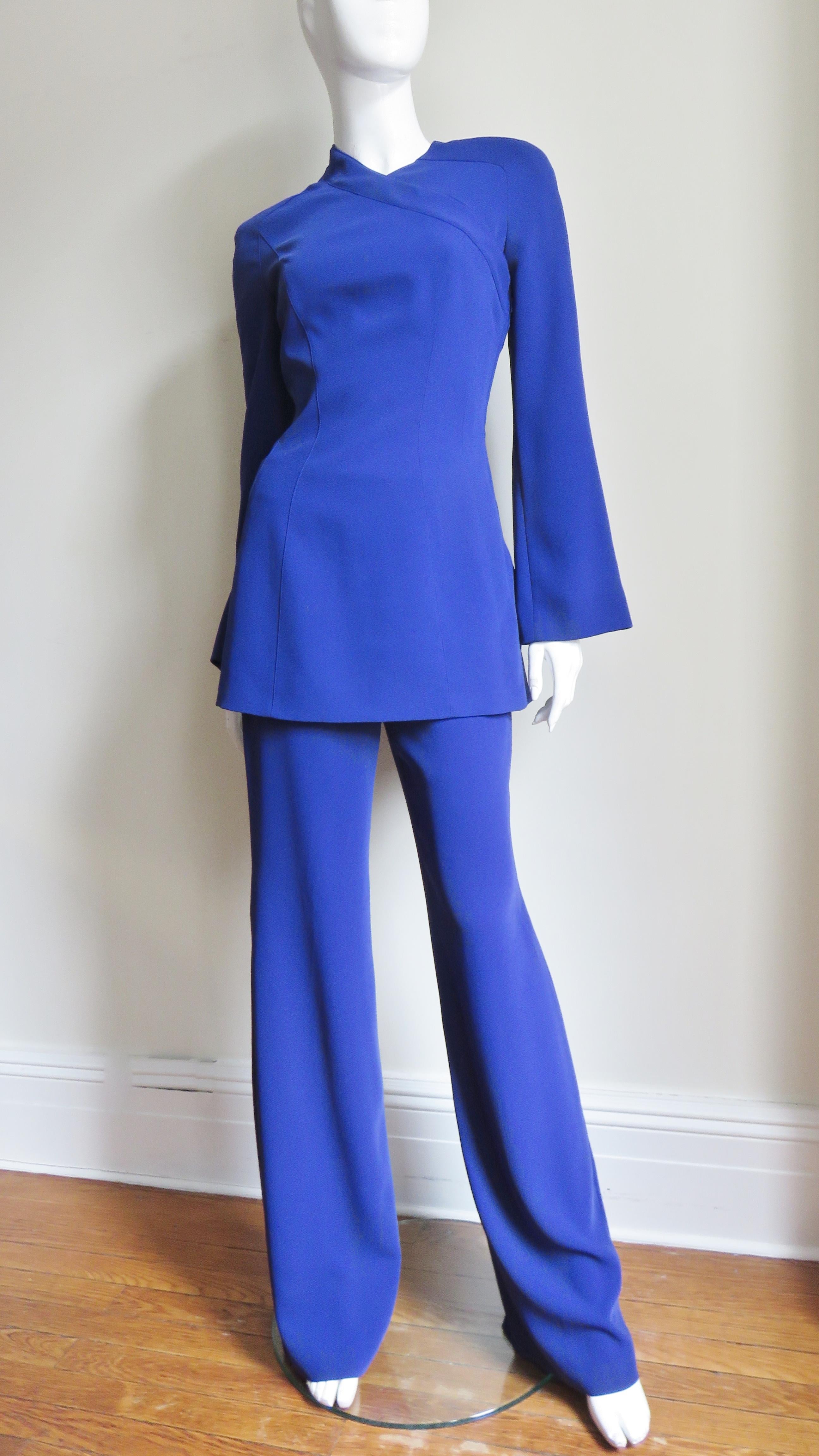 Thierry Mugler New Pants and Jacket with a Removable Sleeve 2