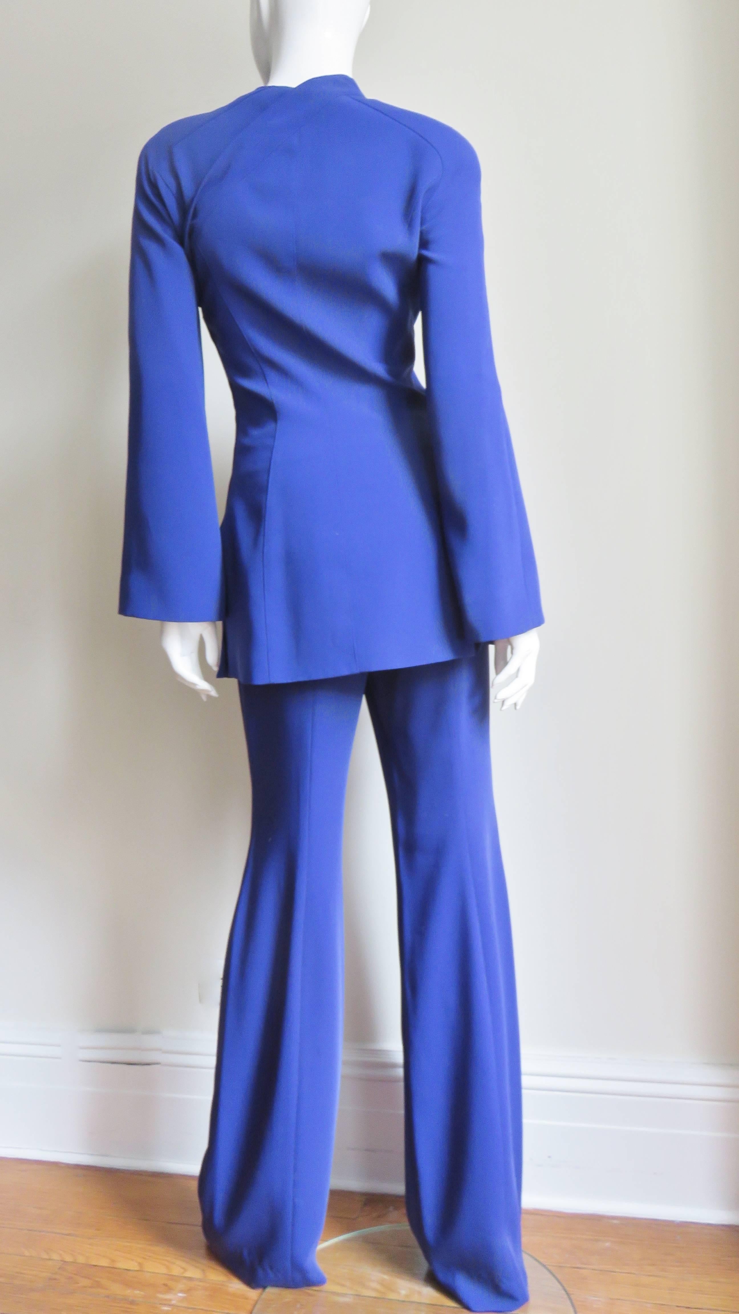 Thierry Mugler New Pants and Jacket with a Removable Sleeve 4