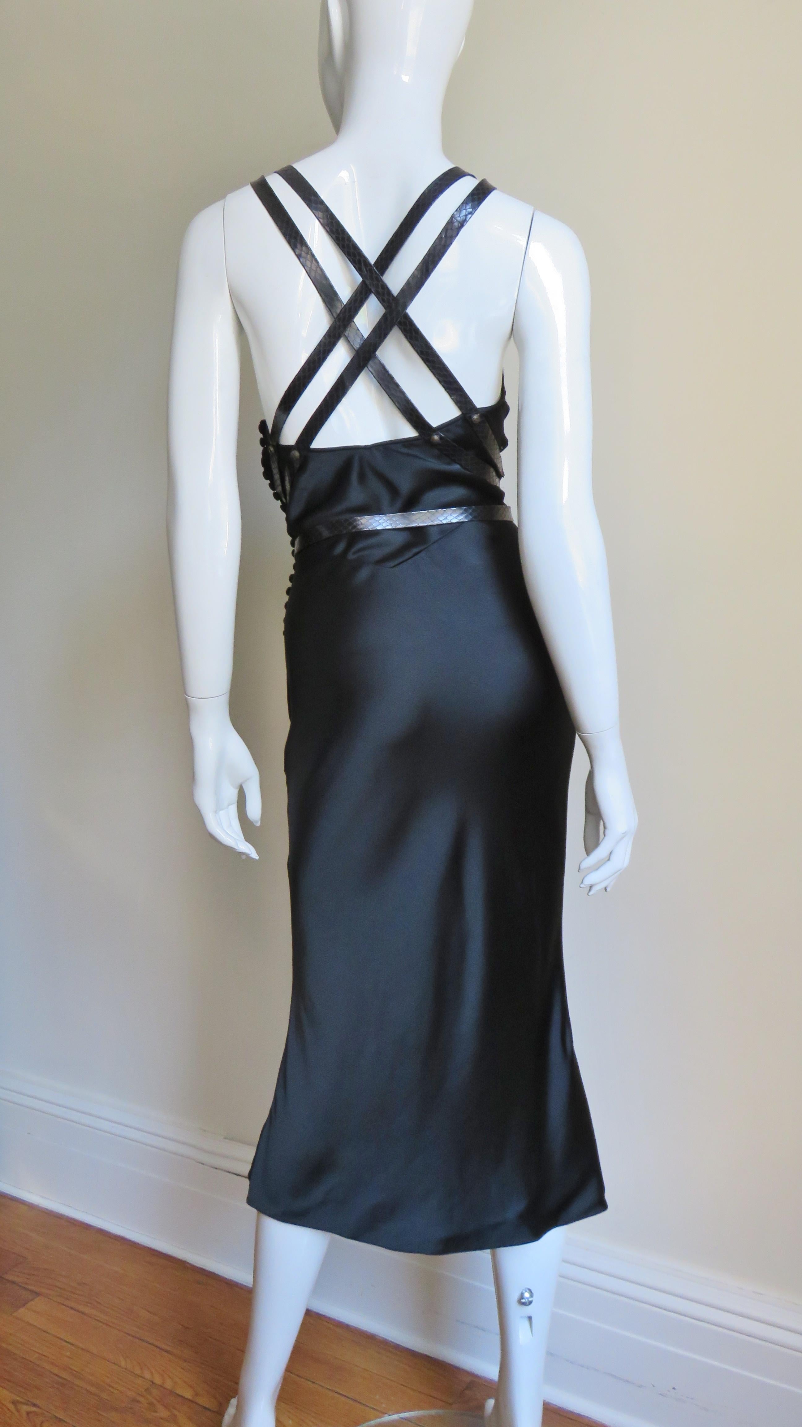 Christian Dior Silk Dress with Harness 10