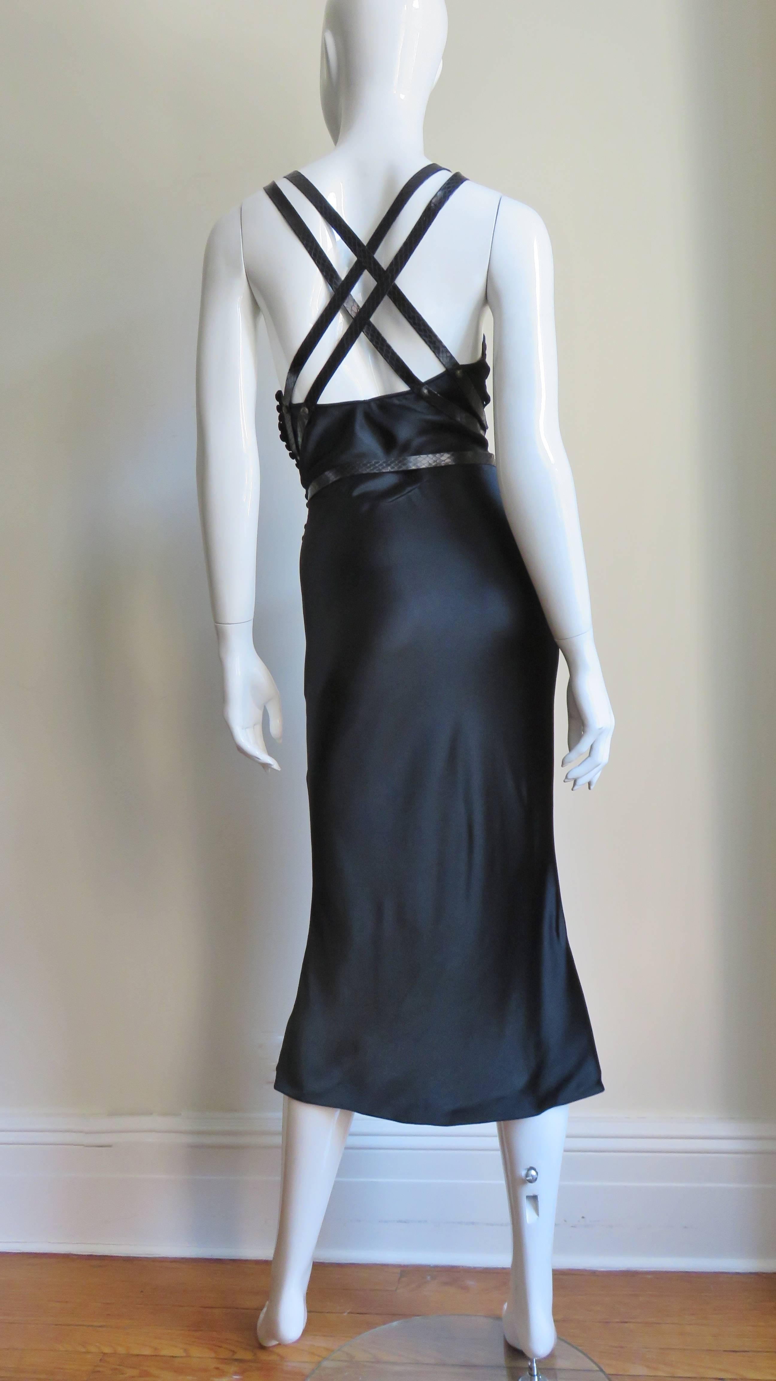Christian Dior Silk Dress with Harness 11