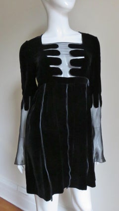 Tom Ford for Gucci New Silk Velvet Dress F/W 2001