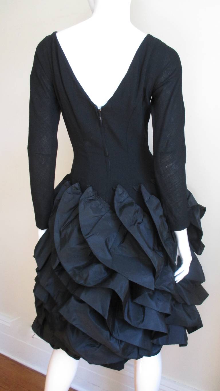 Robe sculpturale Betty Carol des années 1950 en vente 8