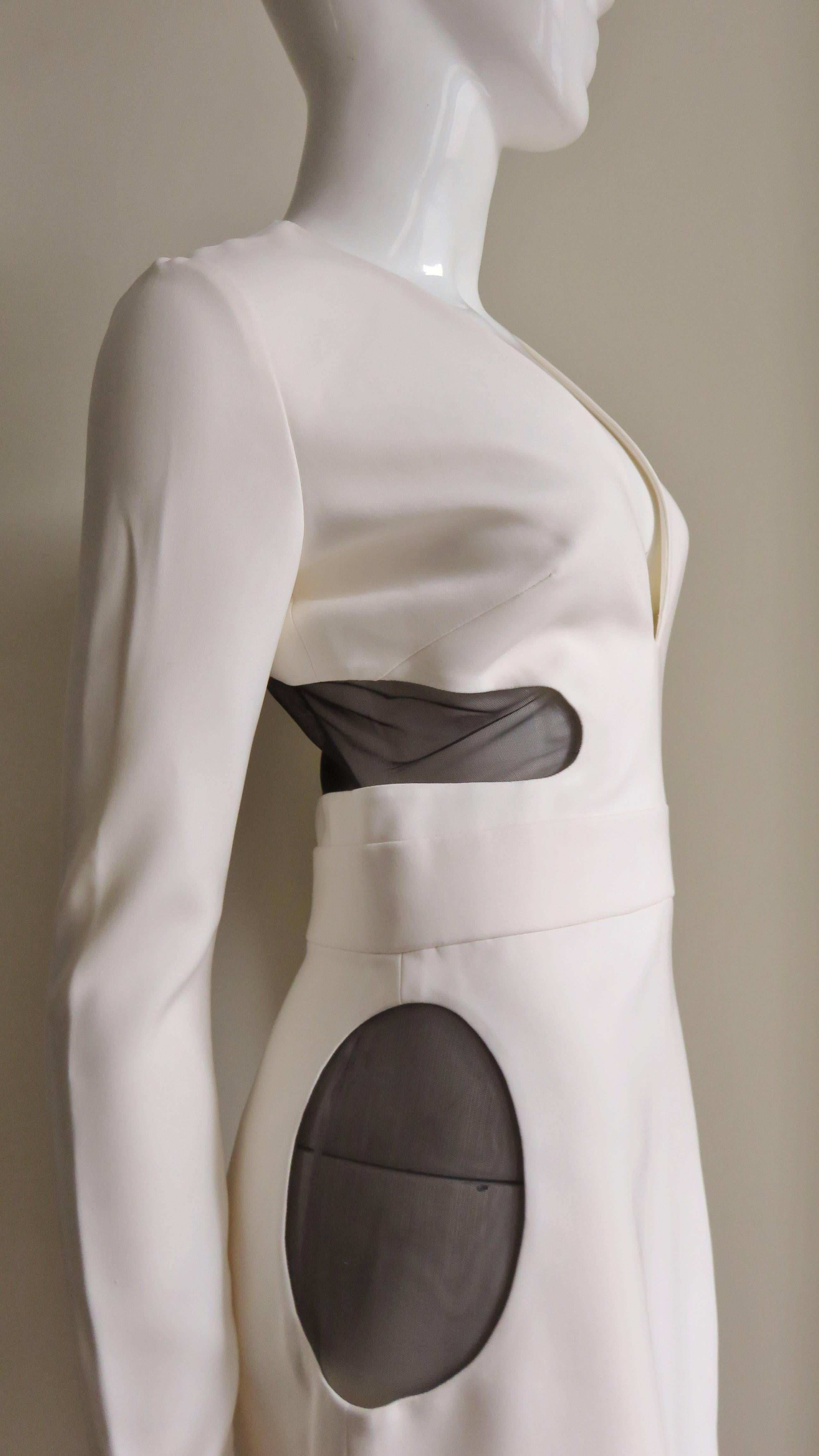 Tom Ford New Dress with Cut outs For Sale 3
