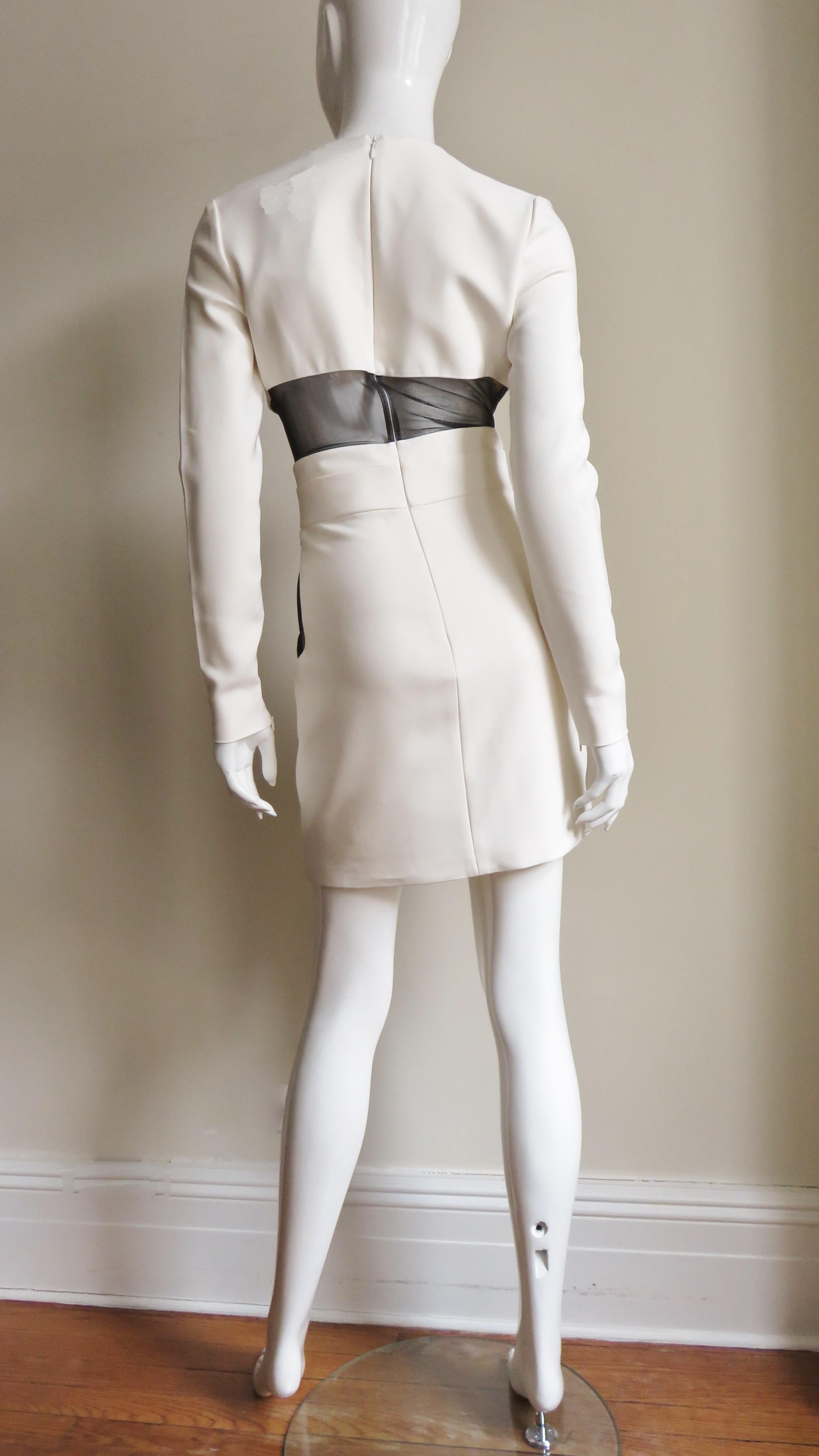 Tom Ford New Plunge Dress with Cut outs For Sale 4
