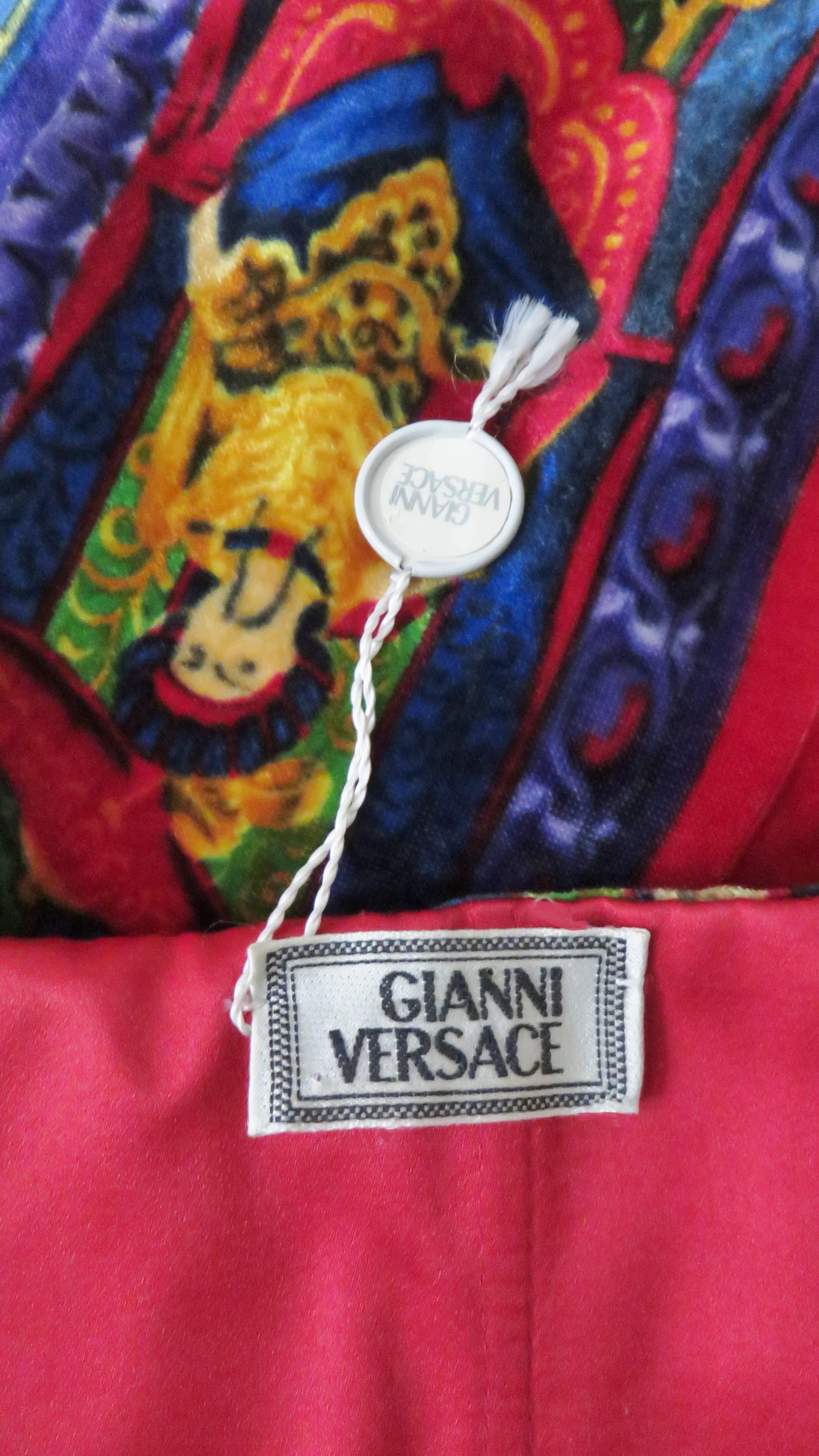 Gianni Versace Nuovo Abito senza spalline in seta anni '90 in vendita 9