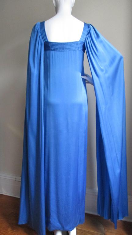 Christian Dior Couture Numbered Gown 1970s For Sale 8