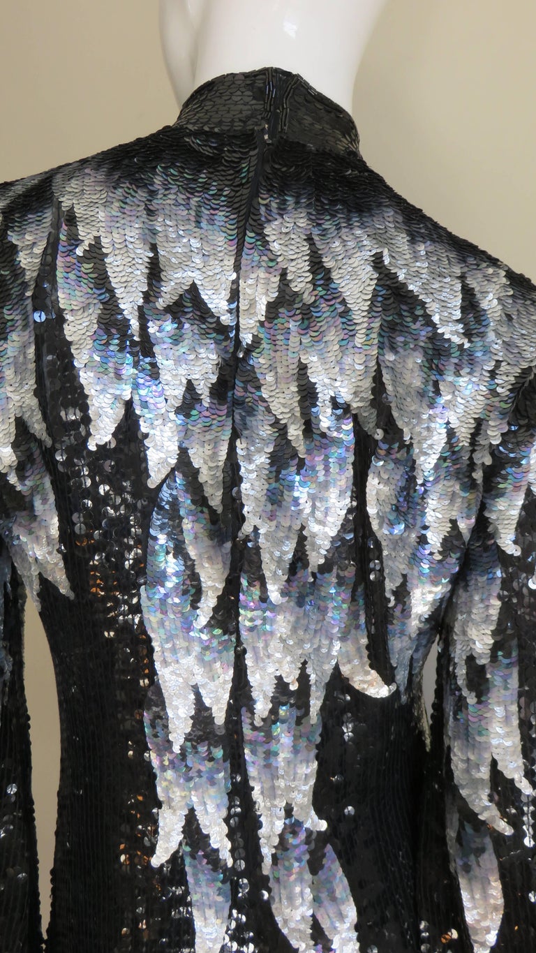 halston sequin