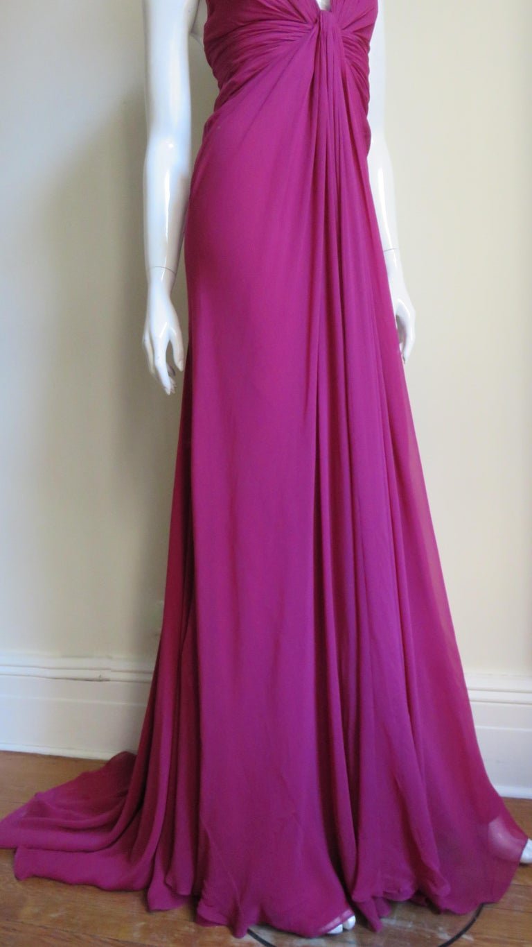 J mendel pink gown store