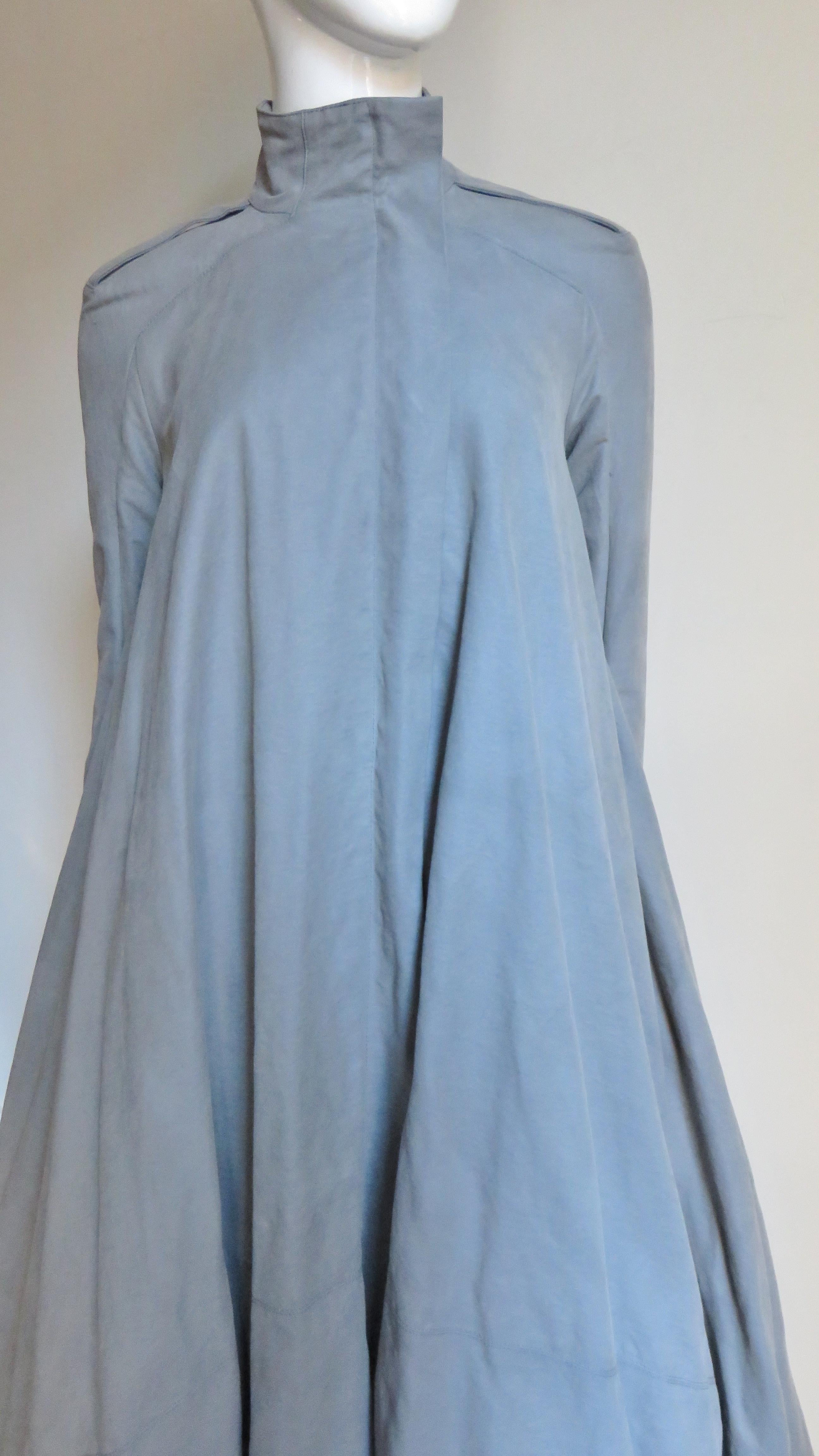 Gareth Pugh New Puff Triangle Maxi Coat In Excellent Condition In Water Mill, NY