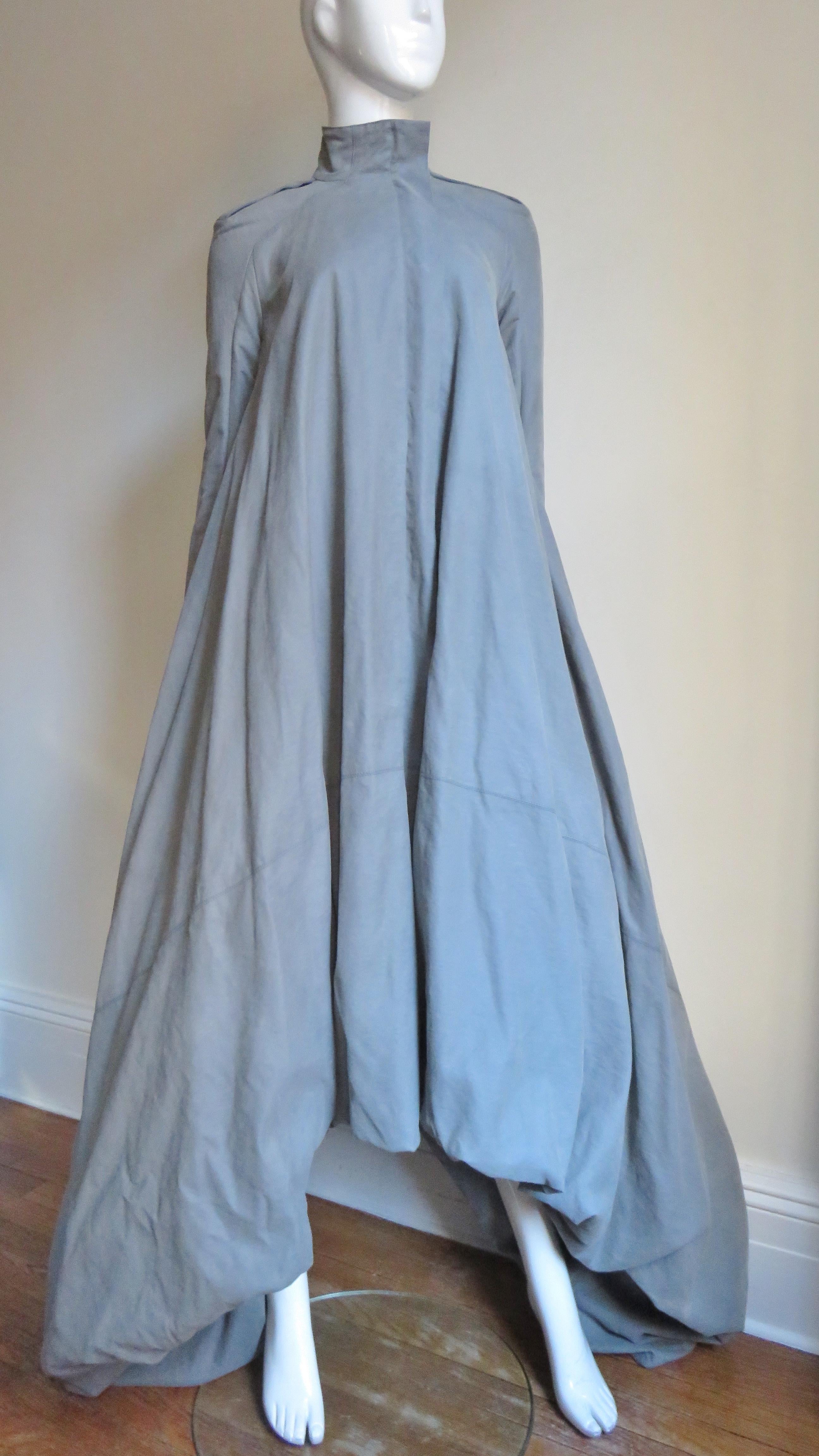 Gareth Pugh New Puff Triangle Maxi Coat 6