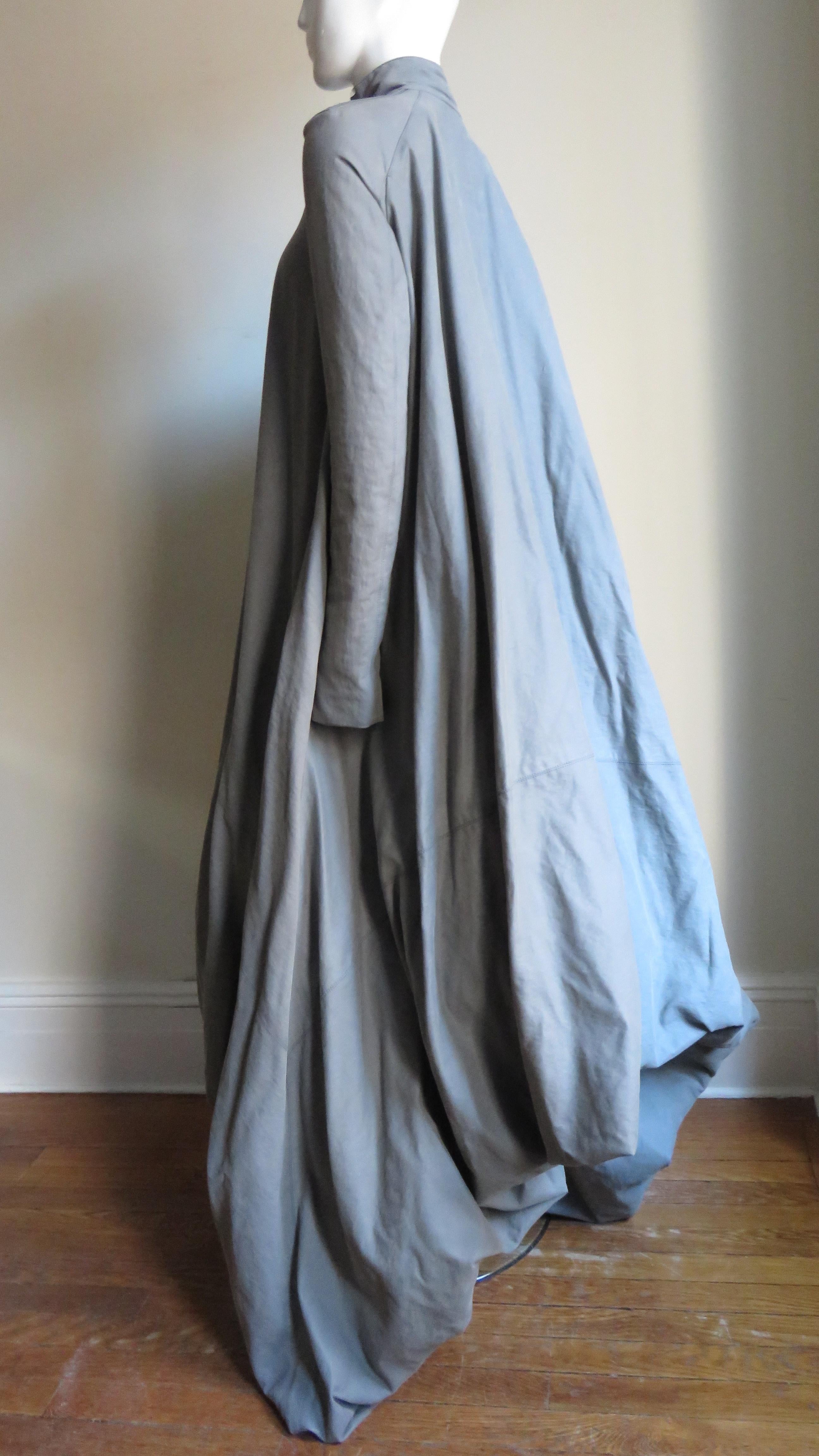 Gareth Pugh New Puff Triangle Maxi Coat 7