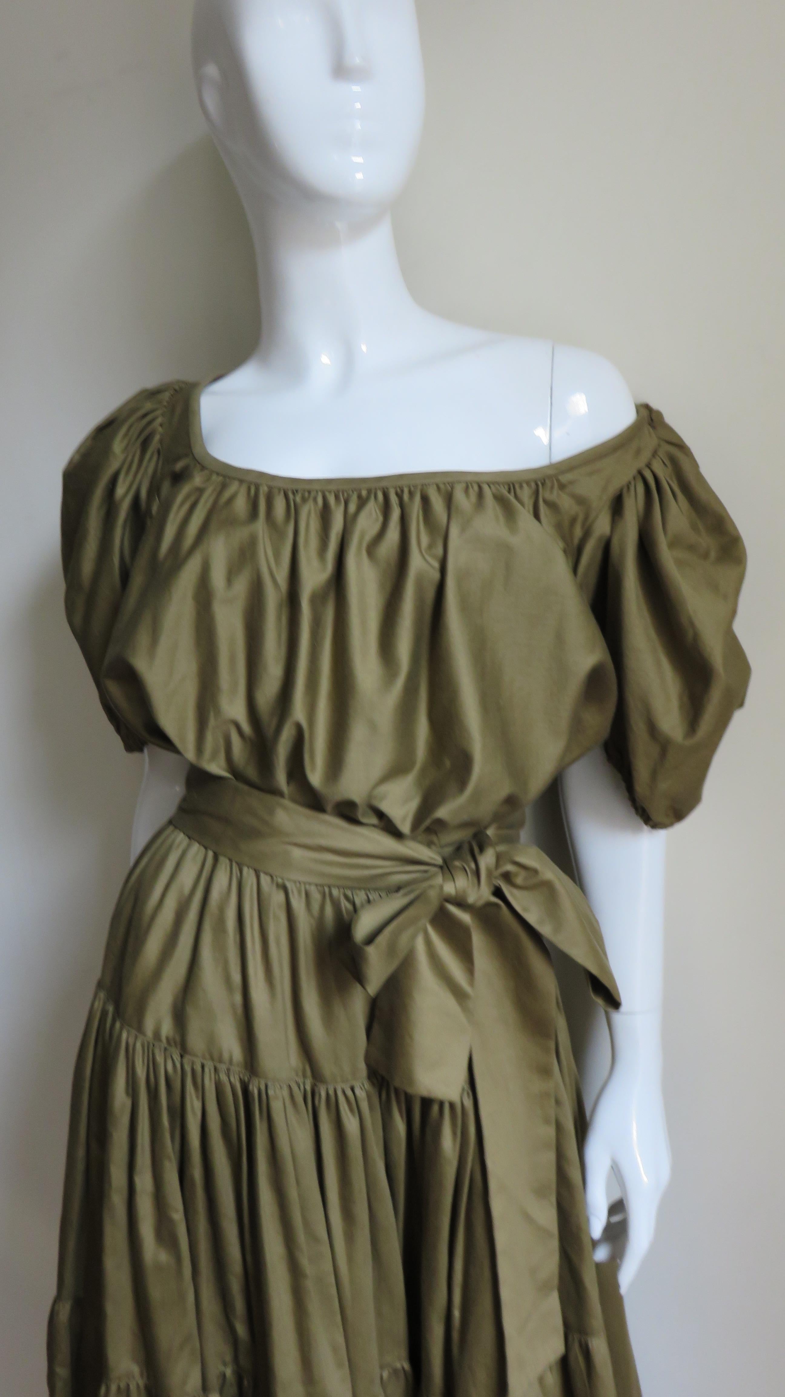 Yves St Laurent YSL Skirt and Top 1960s In Excellent Condition In Water Mill, NY