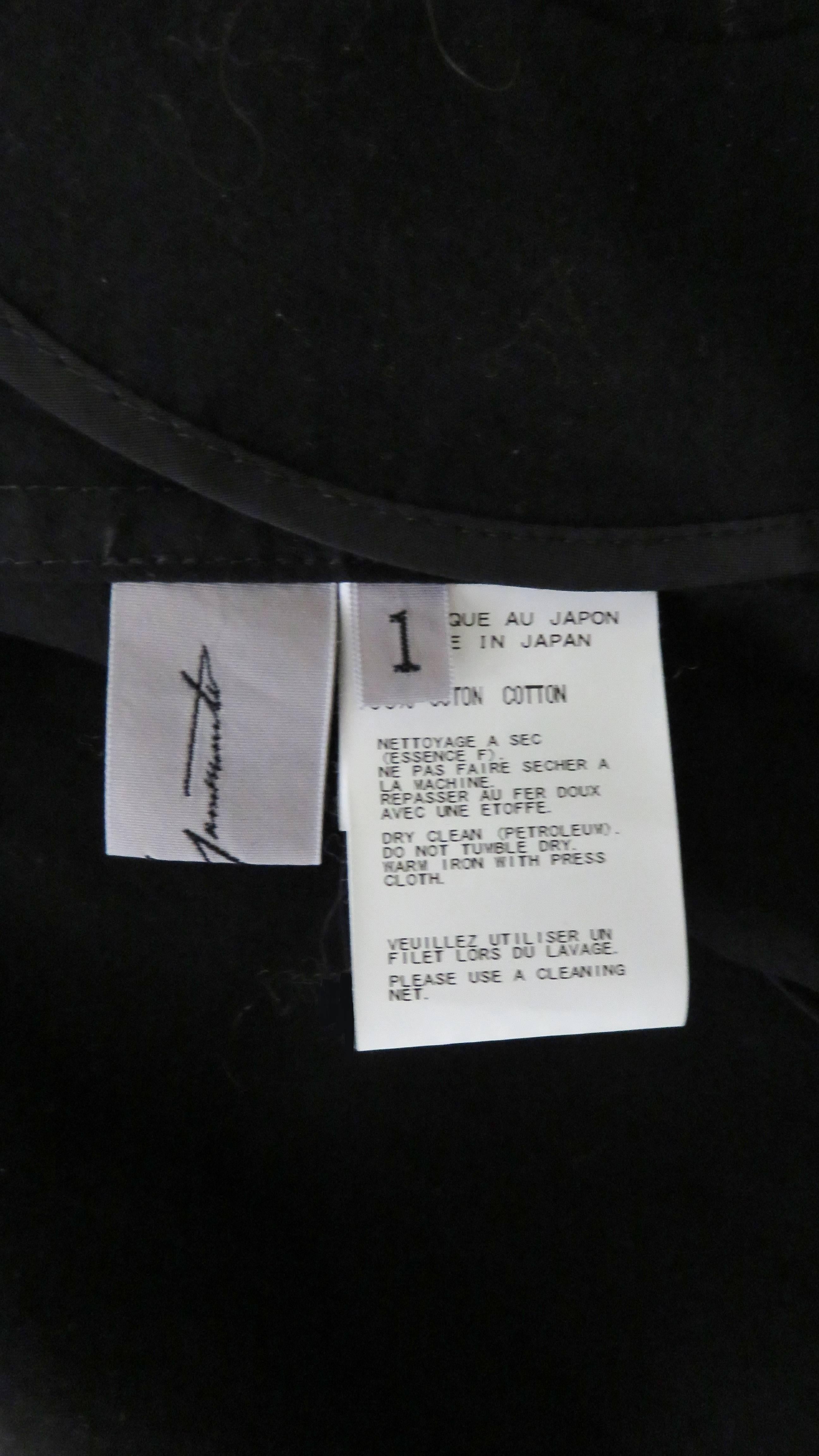 Yohji Yamamoto Jacket with Circle Cut outs For Sale 7