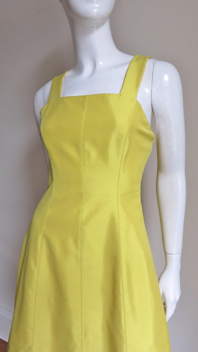 Claude Montana Dress with Cut out Back  In Good Condition For Sale In Water Mill, NY