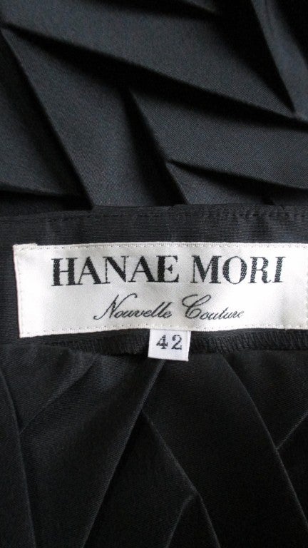 Hanae Mori Nouvelle Couture Geometric Silk Slip Dress For Sale 10