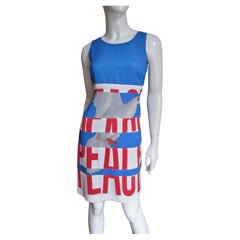Moschino Peace and Stop War Dress