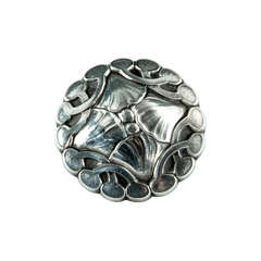 Rare Georg Jensen Denmark Sterling Silver Brooch Pin c1933-1944 3