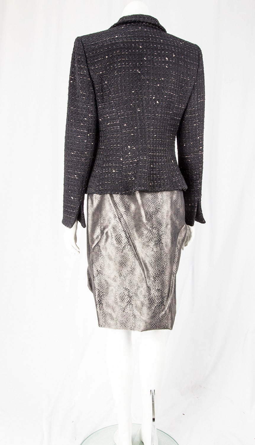 Giorgio Armani Jacket and Skirt Suit For Sale at 1stDibs | armani skirt ...