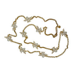 Askew London Long Bee Chain Rope Necklace