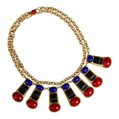 Askew London Multi Stone Collar Necklace 9