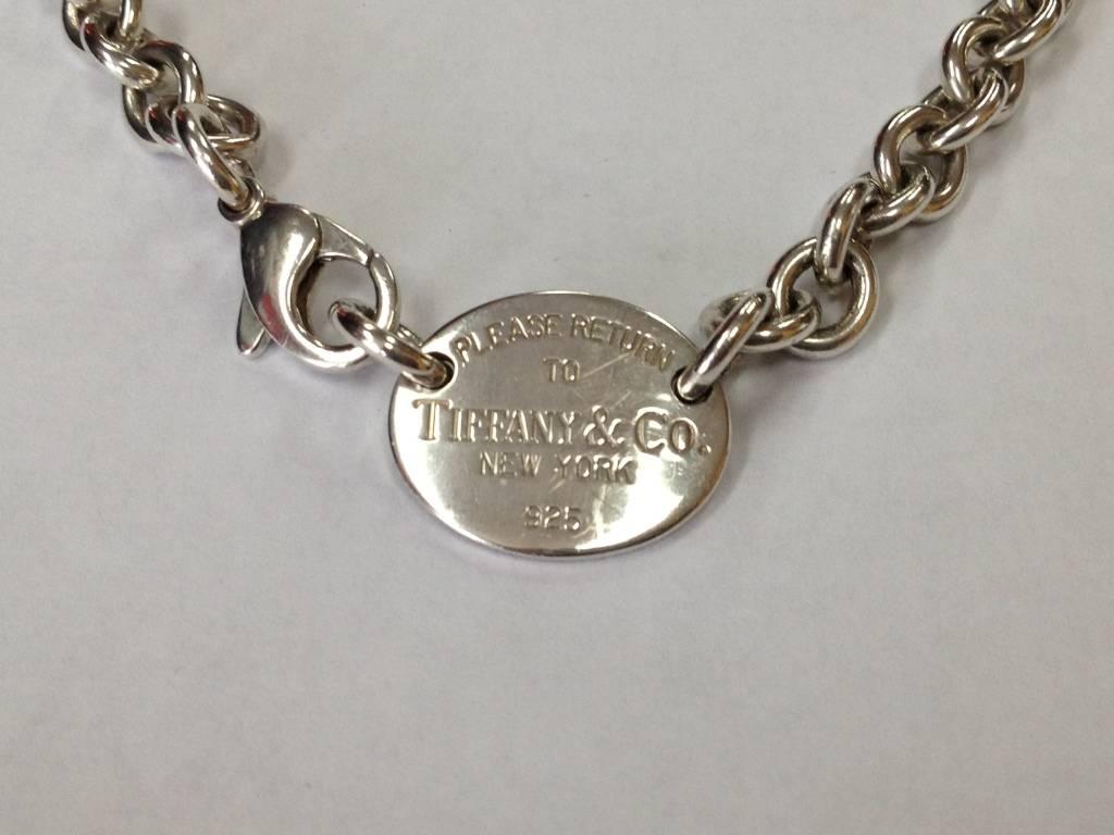 Authentic Tiffany & Co. Sterling Silver 