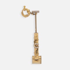 Antiker Parfüm- Atomizer auf langem, facettiertem Achat-Halskette Nachlass Fund