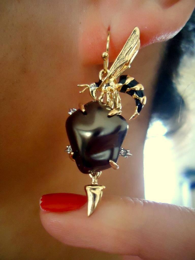 hornet earrings