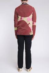 2001 COMME des GARÇONS Homme Plus apple screen print knit