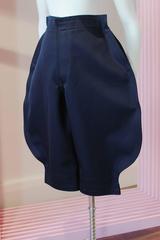2012 COMME des GARÇONS navy 2D breeches