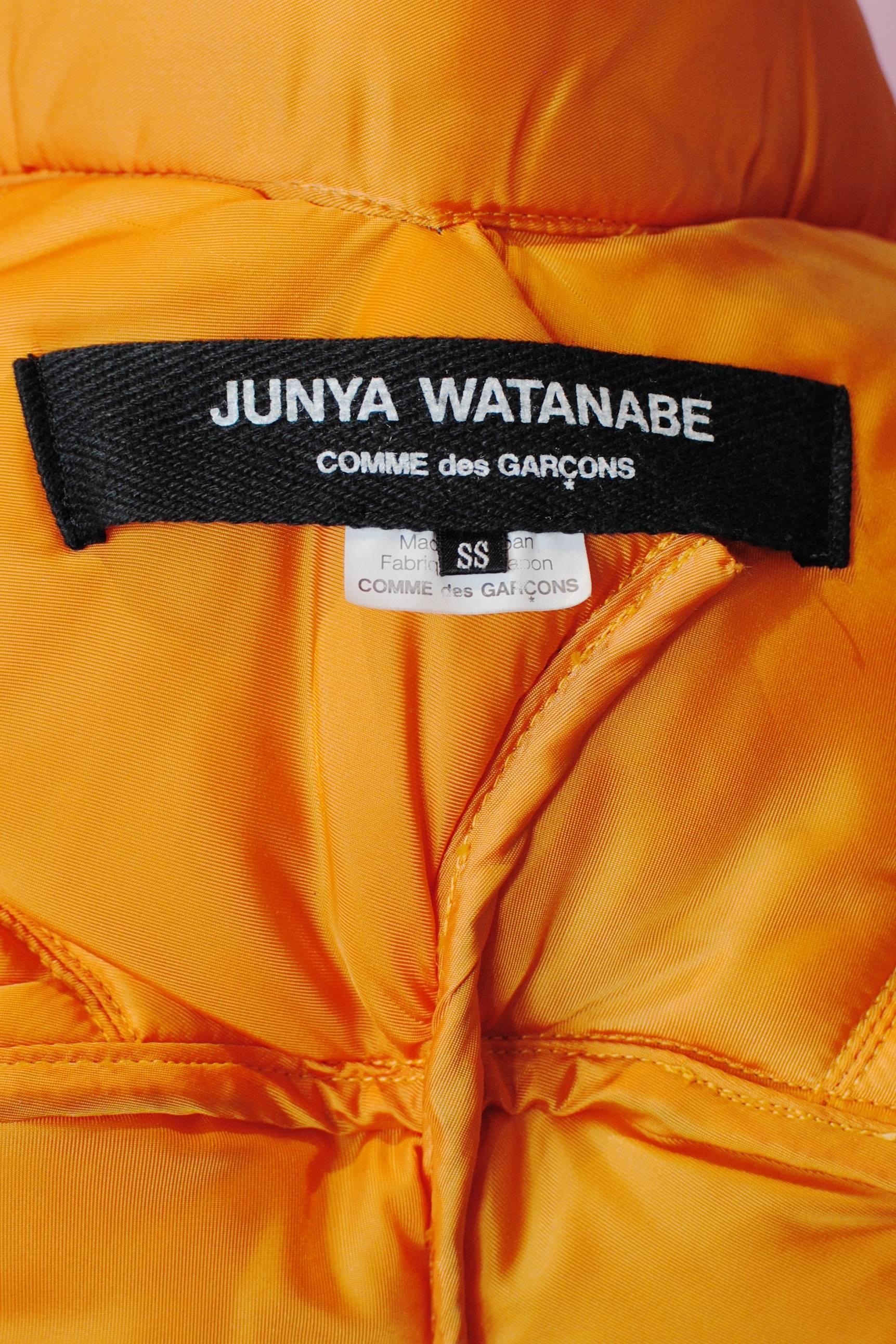 Women's 2006 Junya Watanabe cropped military puffer jacket For Sale