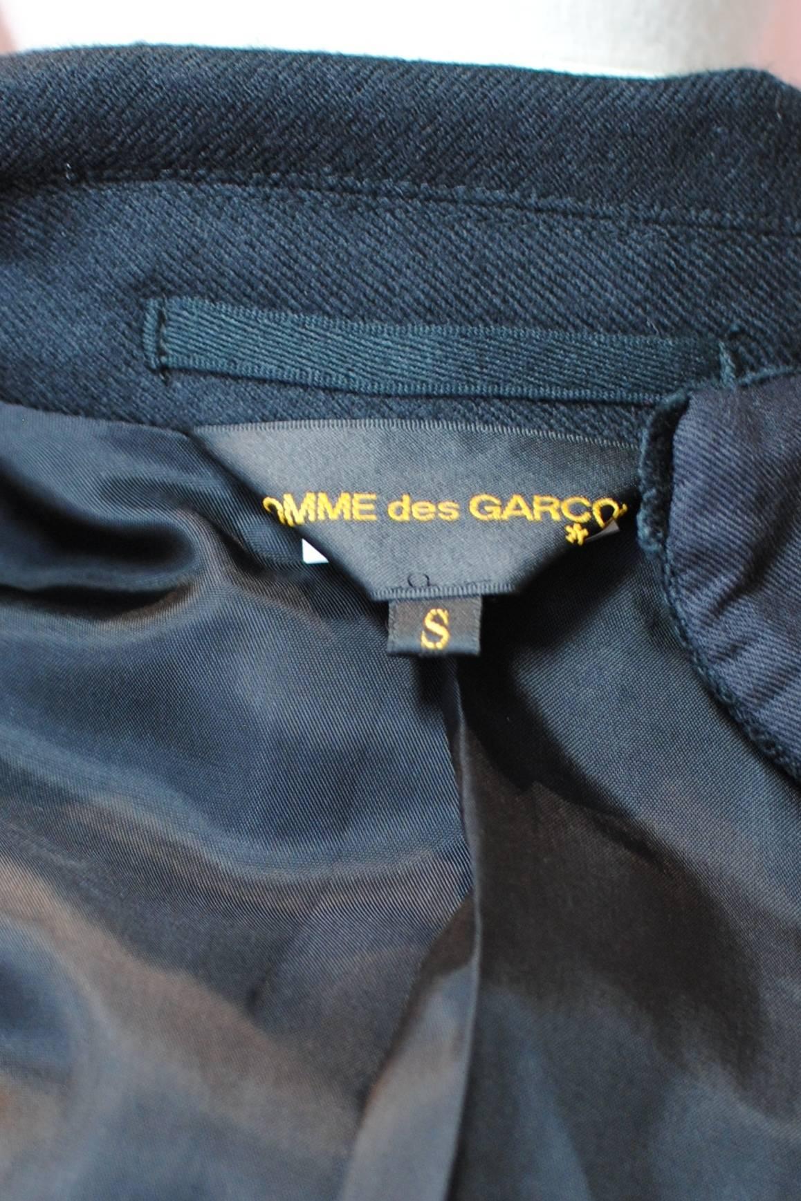 2010 COMME des GARÇONS tailcoat with attached panels For Sale 1