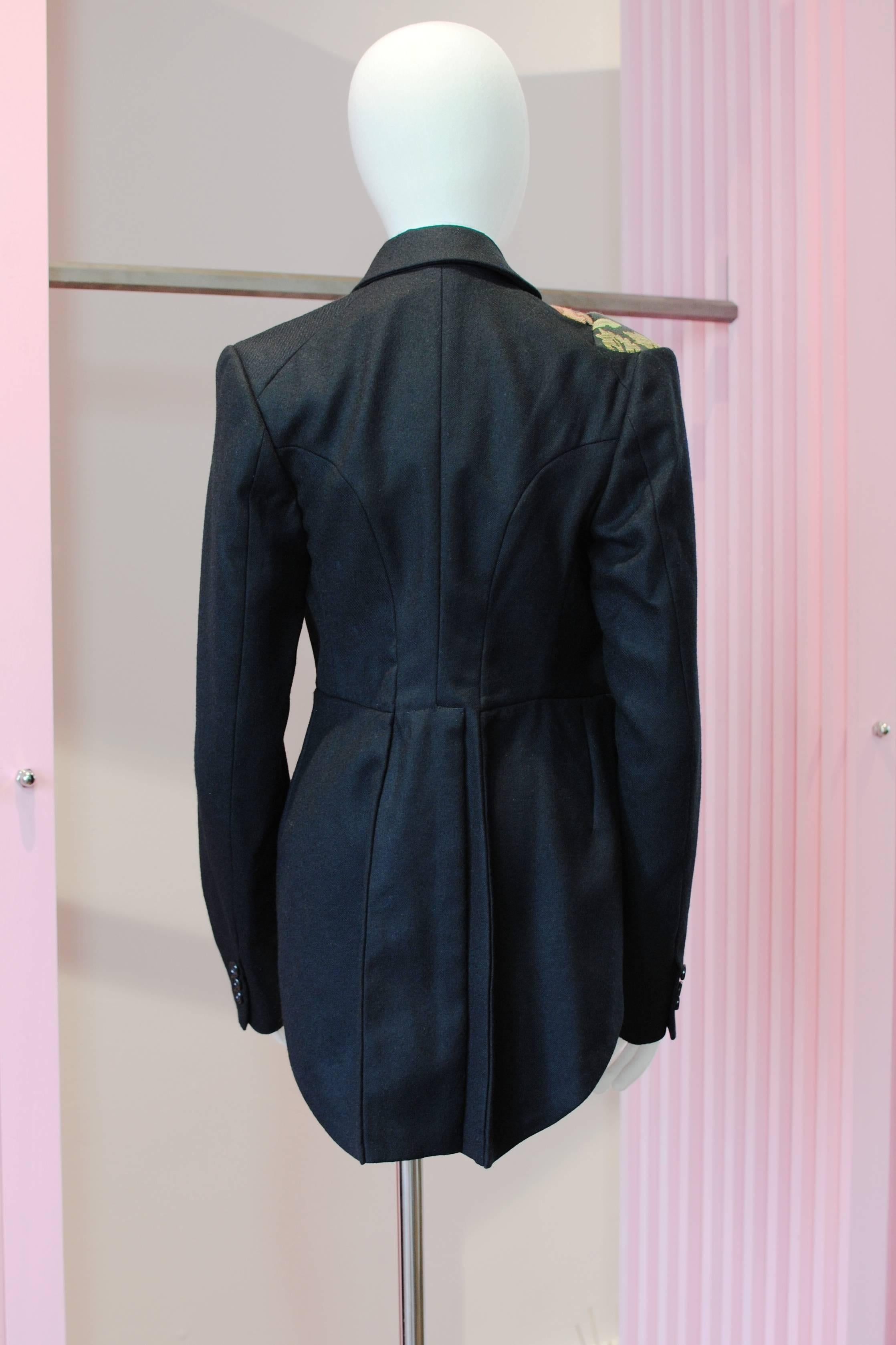 2010 COMME des GARÇONS tailcoat with attached panels In Excellent Condition For Sale In Melbourne, Victoria