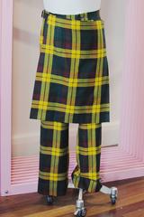 2004 COMME des GARÇONS  Homme Plus plaid kilt pants