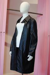 2011 COMME des GARÇONS black dissected front coat