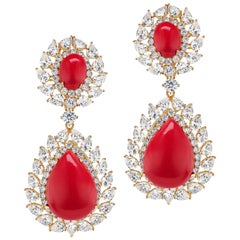Magnificent Costume Jewelry Chandelier Earrings 1stdibs Synthetic C Diamond Vermeil Sterling Silver Earrings