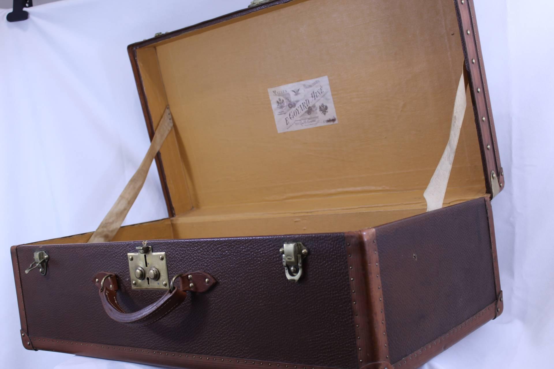 Vintage Goyard Trunk From The 40'S 3