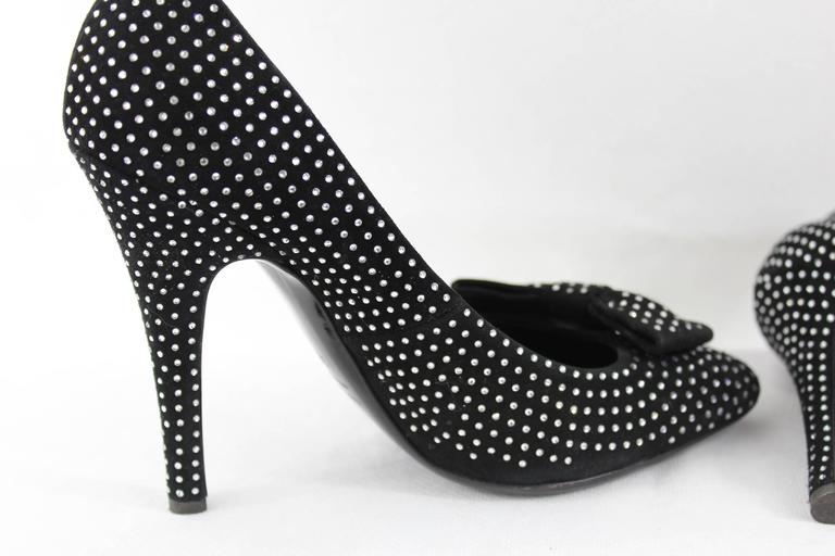 balmain crystal heels