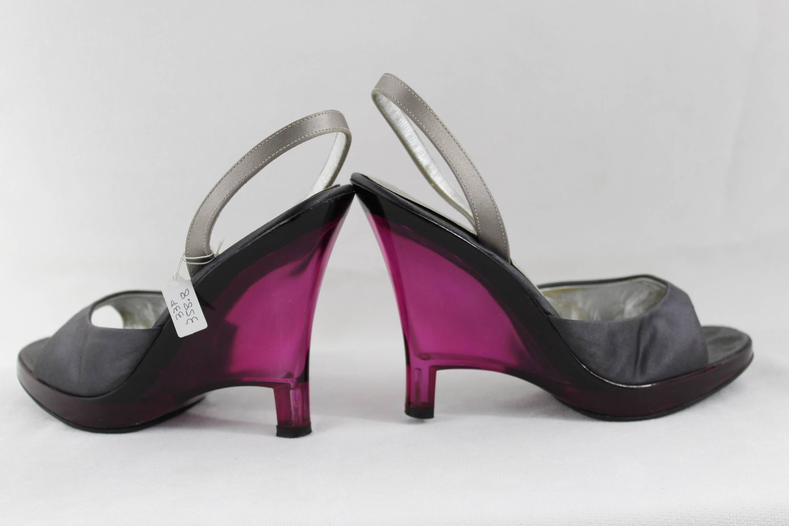 prada plexiglass shoes