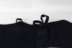 Valentino Garavani Vintage Velvet "Corset" Belt. Size 70