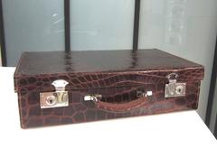 1920-1940 Collectors Moynat Crocodile Men's Vanity Case